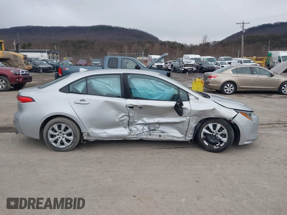 2022 Toyota Corolla LE with VIN 5YFEPMAE2NP327306, listed as a IAAI auction lot 41672881 with 38,791 mi miles and . Bid and sale history available at DreamBid. Image 13.