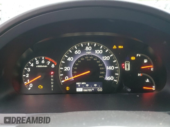 2010 Honda Odyssey Touring с VIN 5FNRL3H92AB114278, выставлен на аукционе Copart как лот 61245465 с пробегом 186 733 миль миль и Чистый • Clean title. История ставок и продаж доступна на DreamBid. Изображение 9.