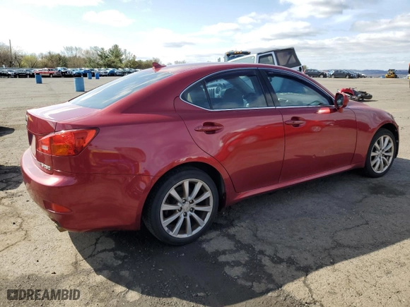 2007 Lexus IS 250 with VIN JTHCK262075011815, listed as a Copart auction lot 51414955 with NaN miles and Clean Title. Bid and sale history available at carsss.com. Image 3.