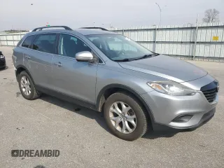 2015 Mazda CX-9 Sport with VIN JM3TB2BA4F0456804, listed as a Copart auction lot 48658445 with 192,998 mi miles and Salvage Title. Bid and sale history available at carsss.com. Image 4.