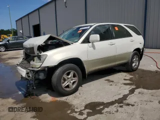2000 Lexus RX 300 z VIN JT6HF10U5Y0098133, wystawiony jako Copart lot #55557725 z przebiegiem 263 630 mil mil oraz Szkody całkowita. Historia ofert i sprzedaży dostępna na DreamBid. Obrazek 1.