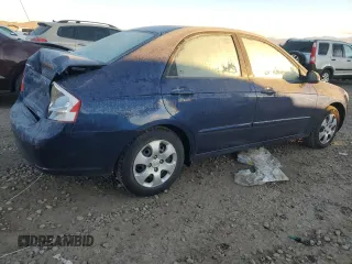 2008 Kia Spectra EX z VIN KNAFE122885583042, wystawiony jako Copart lot #83485024 z przebiegiem 171 795 mil mil oraz Szkoda całkowita • Salvage title. Historia ofert i sprzedaży dostępna na DreamBid. Obrazek 3.