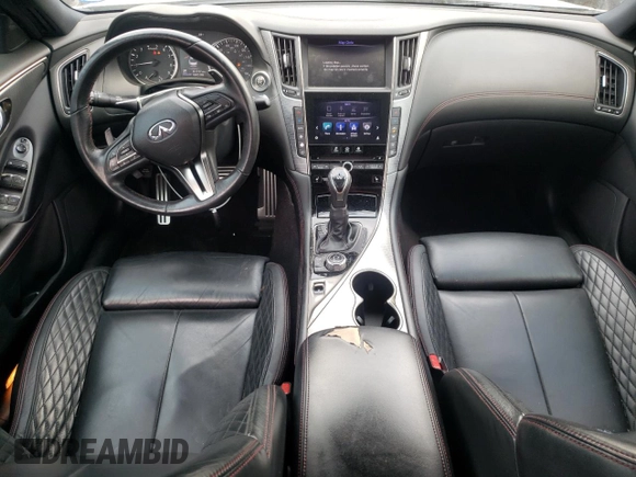 2018 Infiniti Q50 Red Sport 400 с VIN JN1FV7AP9JM461646, выставлен на аукционе Copart как лот 55785605 с пробегом 101 747 миль миль и Списание • Salvage title. История ставок и продаж доступна на DreamBid. Изображение 8.