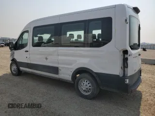 2023 Ford Transit Passenger XL z VIN 1FBAX9CG7PKA55917, wystawiony jako Copart lot #60463505 z przebiegiem 22 485 mil mil oraz Szkoda całkowita • Salvage title. Historia ofert i sprzedaży dostępna na DreamBid. Obrazek 2.