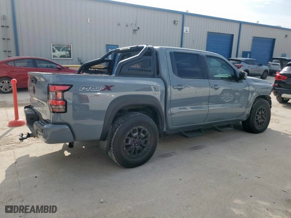 2022 Nissan Frontier SV with VIN 1N6ED1EJ6NN607478, listed as a Copart auction lot 50645445 with 51,509 mi miles and Salvage Title. Bid and sale history available at carsss.com. Image 3.