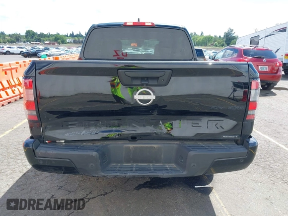 2023 Nissan Frontier SV with VIN 1N6ED1EK3PN612441, listed as a IAAI auction lot 42271300 with 40,217 mi miles and . Bid and sale history available at DreamBid. Image 16.