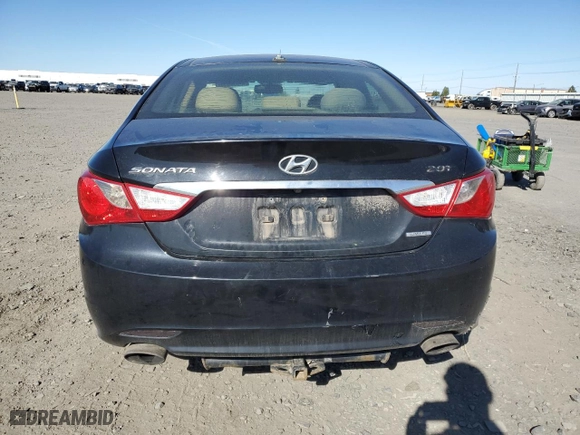 2012 Hyundai Sonata 2.0T SE with VIN 5NPEC4AB4CH379774, listed as a Copart auction lot 53888555 with 187,435 mi miles and Salvage Title. Bid and sale history available at carsss.com. Image 6.