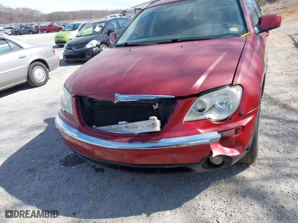 2007 Chrysler Pacifica Touring with VIN 2A8GM68X67R303199, listed as a IAAI auction lot 41813555 with 161,495 mi miles. Bid and sale history available at carsss.com. Image 13.