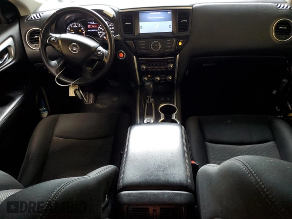 2019 Nissan Pathfinder SL with VIN 5N1DR2MM2KC641373, listed as a Copart auction lot 62088765 with 65,279 mi miles and Salvage title. Bid and sale history available at DreamBid. Image 8.