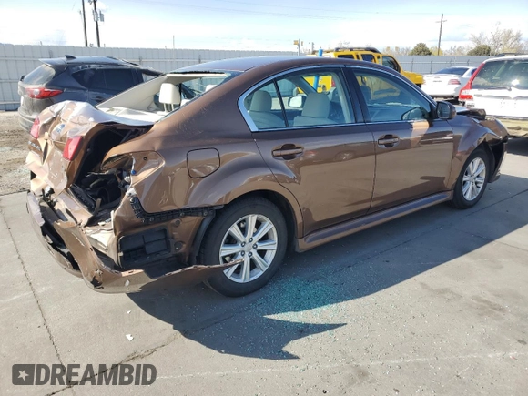 2012 Subaru Legacy Premium with VIN 4S3BMBC69C3040928, listed as a Copart auction lot 51605795 with 76,477 mi miles and Salvage Title. Bid and sale history available at DreamBid. Image 3.