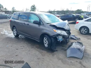 2018 Toyota Sienna with VIN 5TDZZ3DC9JS942579, listed as a IAAI auction lot 41720834 with 132,231 mi miles and . Bid and sale history available at DreamBid. Image 1.