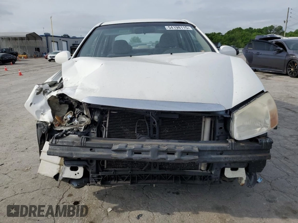 2008 Kia Spectra EX with VIN KNAFE122885580609, listed as a Copart auction lot 54198115 with Not Provided miles and Salvage Title. Bid and sale history available at DreamBid. Image 5.