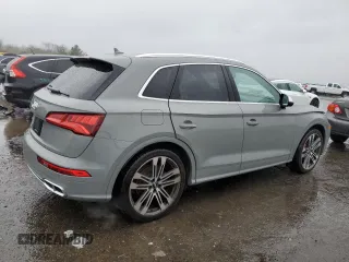 2019 Audi SQ5 Premium Plus with VIN WA1B4AFY9K2025075, listed as a Copart auction lot 49152064 with 71,288 mi miles and . Bid and sale history available at DreamBid. Image 3.