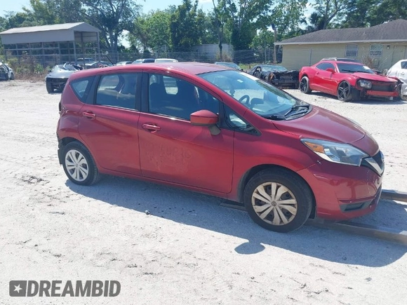 2017 Nissan Versa Note SR with VIN 3N1CE2CP7HL367921, listed as a IAAI auction lot 42015714 with 92,996 mi miles. Bid and sale history available at carsss.com. Image 1.