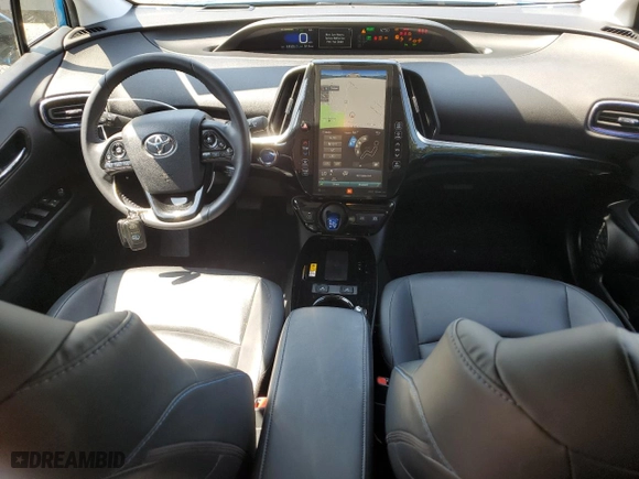 2019 Toyota Prius L Eco with VIN JTDKARFU4K3100057, listed as a Copart auction lot 54227495 with 53,525 mi miles and Salvage Title. Bid and sale history available at carsss.com. Image 8.