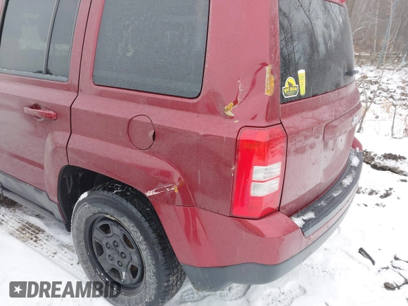 2015 Jeep Patriot Sport with VIN 1C4NJPBA4FD313006, listed as a IAAI auction lot 41536772 with 148,914 mi miles. Bid and sale history available at carsss.com. Image 6.