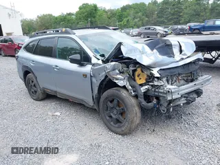 2022 Subaru Outback Wilderness with VIN 4S4BTGUD9N3278645, listed as a IAAI auction lot 42563050 with 73,908 mi miles and . Bid and sale history available at DreamBid. Image 1.