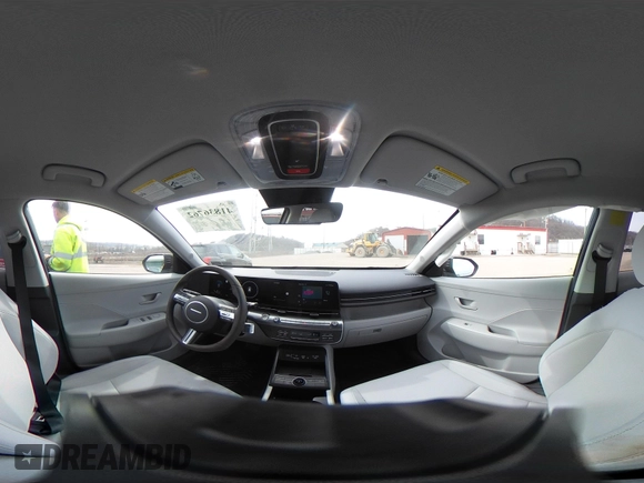 2025 Hyundai Kona SEL Convenience with VIN KM8HCCAB6SU189627, listed as a IAAI auction lot 41836762 with 994 mi miles and . Bid and sale history available at DreamBid. Image 19.