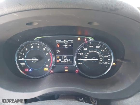 2018 Subaru Forester Limited with VIN JF2SJALC4JH473678, listed as a IAAI auction lot 41827125 with 118,365 mi miles. Bid and sale history available at carsss.com. Image 7.