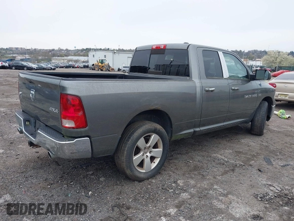 2011 Ram 1500 Sport with VIN 1D7RV1GT7BS655834, listed as a IAAI auction lot 41996382 with 1 mi miles. Bid and sale history available at carsss.com. Image 4.