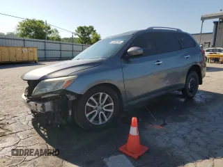 2016 Nissan Pathfinder Platinum with VIN 5N1AR2MN4GC642642, listed as a Copart auction lot 54588785 with 173,233 mi miles and Salvage title. Bid and sale history available at DreamBid. Image 1.