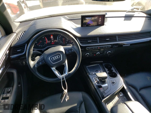 2018 Audi Q7 Premium with VIN WA1AAAF76JD013013, listed as a Copart auction lot 38242263 with 54,725 mi miles and . Bid and sale history available at DreamBid. Image 8.