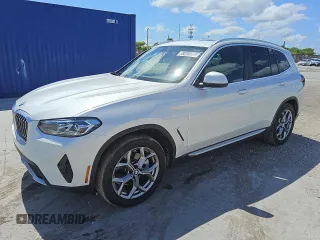 2024 BMW X3 sDrive30i z VIN 5UX43DP0XR9V08098, wystawiony jako Copart lot #57441385 z przebiegiem 16 191 mil mil oraz Czysty tytuł • Clean title. Historia ofert i sprzedaży dostępna na DreamBid. Obrazek 1.