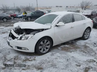 2012 Buick Regal Premium 1 z VIN 2G4GS5EK6C9121248, wystawiony jako IAAI lot #41352657 z przebiegiem 95 805 mil mil oraz . Historia ofert i sprzedaży dostępna na DreamBid. Obrazek 2.
