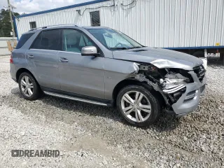 2012 Mercedes-Benz M 350 with VIN 4JGDA5HB3CA025020, listed as a Copart auction lot 55422085 with 156,243 mi miles and Salvage title. Bid and sale history available at DreamBid. Image 4.