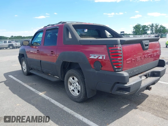 2004 Chevrolet Avalanche Z71 with VIN 3GNEK12T04G331537, listed as a IAAI auction lot 42305840 with 190,272 mi miles and . Bid and sale history available at DreamBid. Image 3.