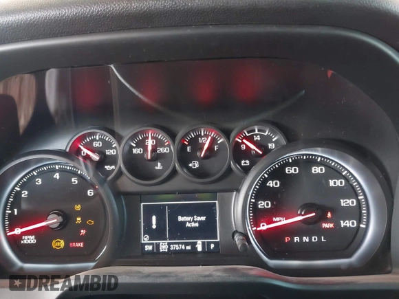 2021 Chevrolet Silverado 1500 Custom Trail Boss with VIN 1GCPYCEF8MZ364271, listed as a IAAI auction lot 41997034 with 37,574 mi miles and . Bid and sale history available at DreamBid. Image 7.
