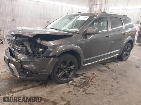 2018 Dodge Journey Crossroad with VIN 3C4PDDGG4JT388786, listed as a IAAI auction lot 40948539 with 122,449 mi miles. Bid and sale history available at carsss.com. Image 18.