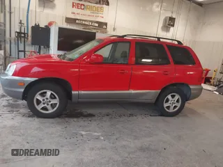 2003 Hyundai Santa Fe with VIN KM8SB12B83U510161, listed as a IAAI auction lot 42004585 with 98,106 mi miles. Bid and sale history available at carsss.com. Image 14.