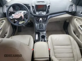2016 Ford Escape Titanium with VIN 1FMCU0J95GUB96384, listed as a Copart auction lot 45407675 with 85,817 mi miles and Salvage Title. Bid and sale history available at carsss.com. Image 8.