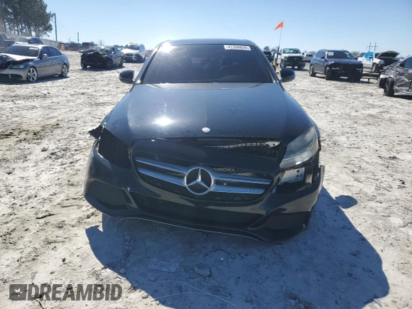 2017 Mercedes-Benz C C 300 with VIN 55SWF4JB4HU179753, listed as a Copart auction lot 47356035 with 93,124 mi miles and Salvage Title. Bid and sale history available at carsss.com. Image 5.