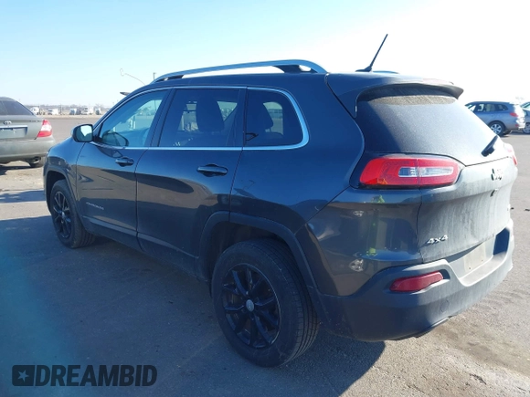 2016 Jeep Cherokee Latitude with VIN 1C4PJMCB8GW162224, listed as a IAAI auction lot 41847908 with 141,642 mi miles and . Bid and sale history available at carsss.com. Image 3.