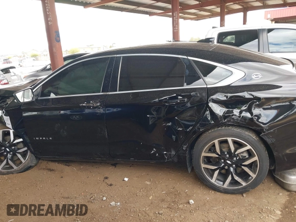 2018 Chevrolet Impala LT with VIN 2G1105S33J9100439, listed as a IAAI auction lot 41783301 with 85,017 mi miles and . Bid and sale history available at DreamBid. Image 13.