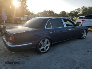 2007 Jaguar XJ with VIN SAJWA79B37SH18598, listed as a Copart auction lot 76253764 with 0 mi miles and Salvage Title. Bid and sale history available at carsss.com. Image 3.