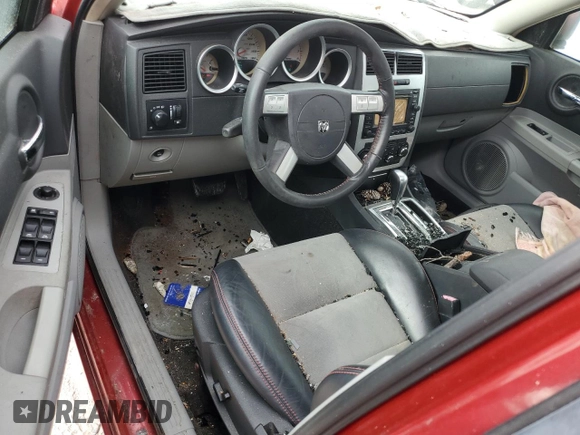 2006 Dodge Charger SRT-8 with VIN 2B3LA73W36H369833, listed as a Copart auction lot 78132814 with 38,623 mi miles and Salvage Title. Bid and sale history available at DreamBid. Image 8.