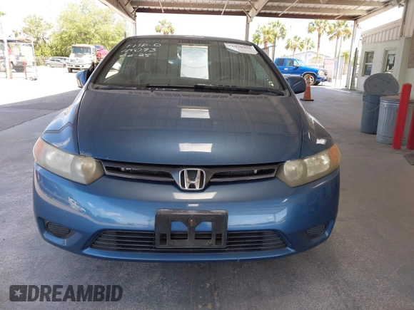 2008 Honda Civic Cpe LX with VIN 2HGFG12698H573436, listed as a IAAI auction lot 41970955 with 142,166 mi miles. Bid and sale history available at carsss.com. Image 12.