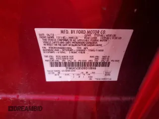2013 Ford Flex SEL with VIN 2FMGK5C85DBD10846, listed as a Copart auction lot 51820705 with 166,433 mi miles and Salvage Title. Bid and sale history available at carsss.com. Image 13.