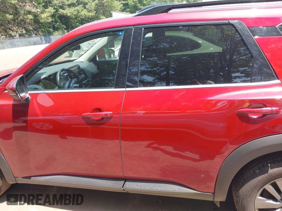 2024 Nissan Pathfinder SV with VIN 5N1DR3BC0RC281742, listed as a IAAI auction lot 42493713 with 23,318 mi miles and . Bid and sale history available at DreamBid. Image 14.