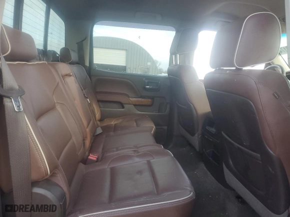 2015 Chevrolet Silverado 1500 High Country with VIN 3GCUKTEJ5FG348492, listed as a Copart auction lot 83608464 with 122,891 mi miles and Salvage Title. Bid and sale history available at carsss.com. Image 10.