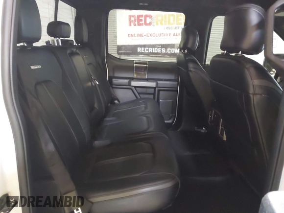 2017 Ford F-150 XL with VIN 1FTEW1EG4HFB21526, listed as a IAAI auction lot 41276000 with 170,130 mi miles. Bid and sale history available at carsss.com. Image 8.