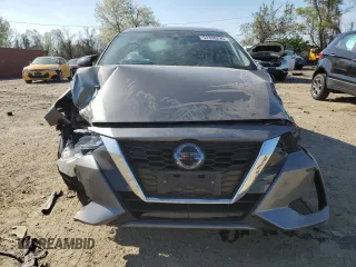 2022 Nissan Sentra SV with VIN 3N1AB8CVXNY245795, listed as a Copart auction lot 52396295 with 37,184 mi miles and Salvage Title. Bid and sale history available at carsss.com. Image 5.