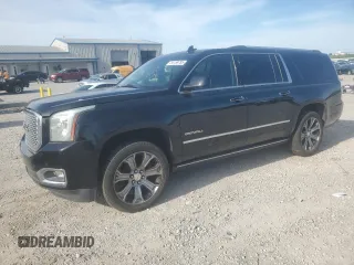 2015 GMC Yukon XL Denali with VIN 1GKS2JKJXFR527843, listed as a Copart auction lot 54159785 with 128,603 mi miles and Clean Title. Bid and sale history available at carsss.com. Image 1.