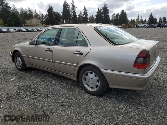 2000 Mercedes-Benz C 230 Kompressor with VIN WDBHA24GXYA855697, listed as a Copart auction lot 52633465 with 191,235 mi miles and Salvage Title. Bid and sale history available at carsss.com. Image 2.