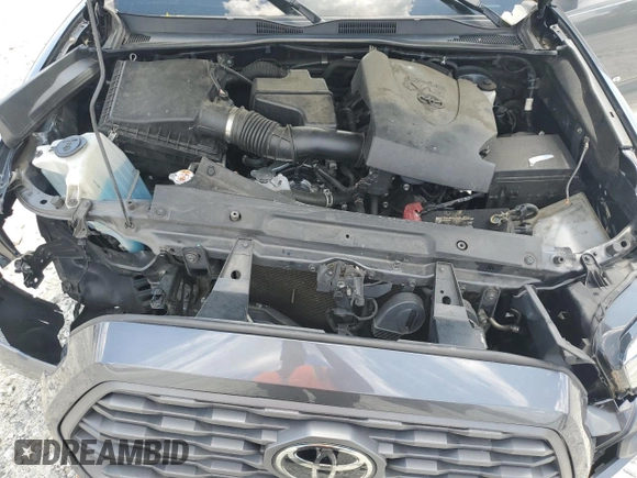 2020 Toyota Tacoma SR5 with VIN 3TMCZ5AN6LM353435, listed as a Copart auction lot 63578695 with 110,802 mi miles and Salvage title. Bid and sale history available at DreamBid. Image 11.