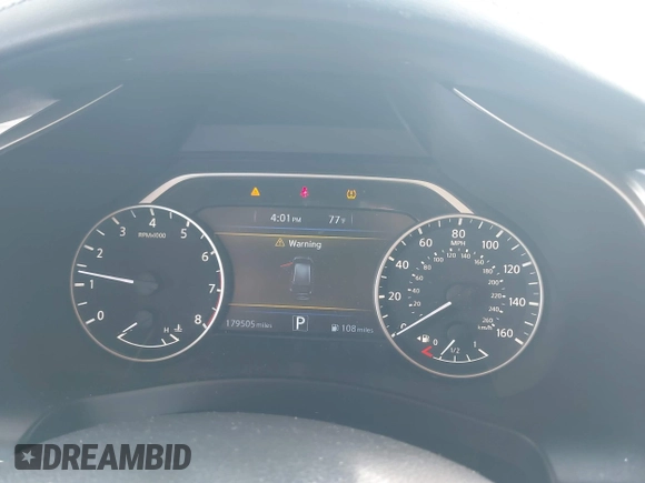 2016 Nissan Murano Platinum with VIN 5N1AZ2MG9GN125178, listed as a IAAI auction lot 41456322 with 179,505 mi miles and . Bid and sale history available at DreamBid. Image 7.