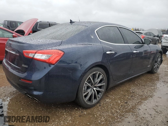 2019 Maserati Ghibli S Q4 GranLusso with VIN ZAM57YTL5K1324320, listed as a Copart auction lot 79184904 with 39,368 mi miles and Salvage Title. Bid and sale history available at carsss.com. Image 3.